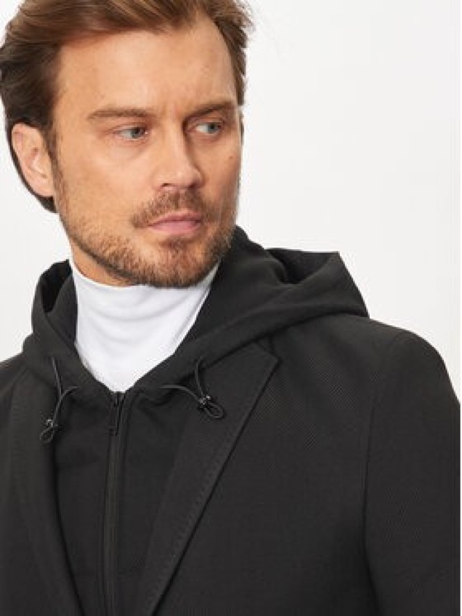 KARL LAGERFELD Marynarka 155384 544016 Czarny Regular Fit