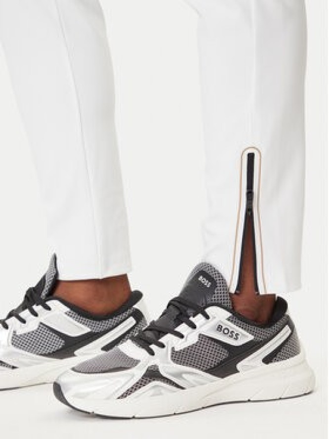 BOSS Spodnie dresowe Hicon 50542940 Biały Regular Fit