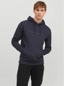 Jack & Jones Bluza Star 12233972 Granatowy Relaxed Fit