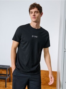 Koszulka z nadrukiem - czarny
