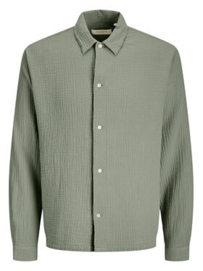 Jack & Jones Koszula Nantucket 12291804 Zielony Relaxed Fit