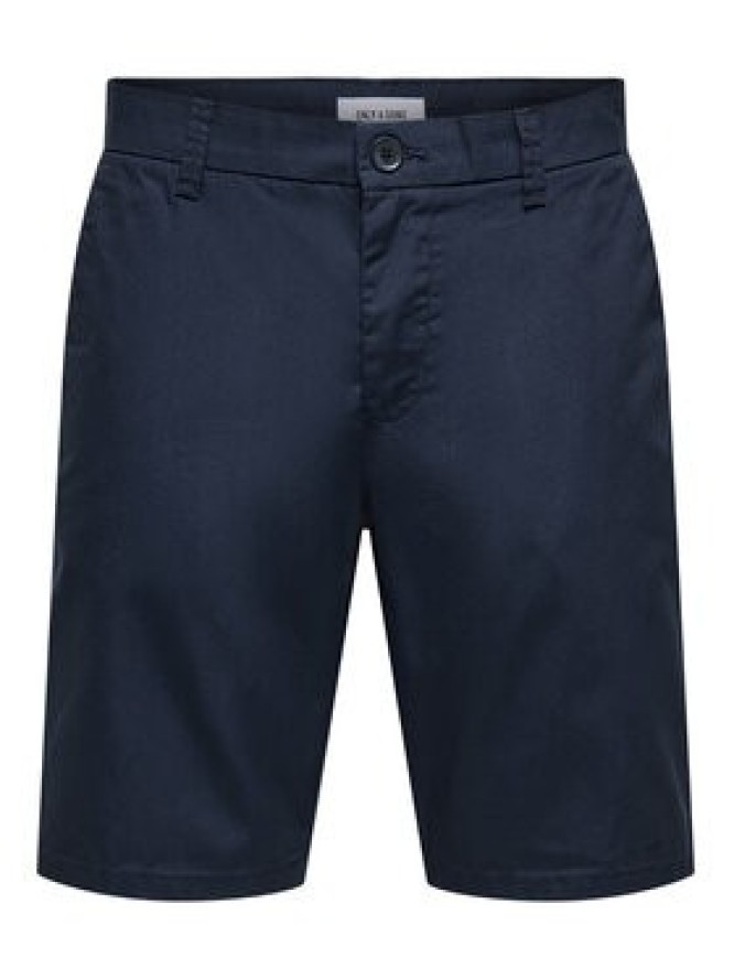 Only & Sons Szorty materiałowe Skal 22034682 Granatowy Slim Fit