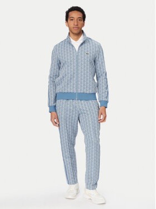 Lacoste Spodnie dresowe XH1440 Niebieski Regular Fit