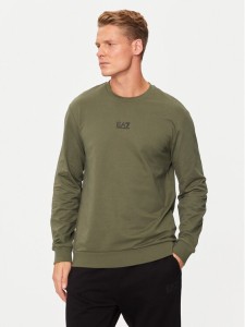 EA7 Emporio Armani Bluza 8NPM30 PJVRZ 1846 Zielony Regular Fit