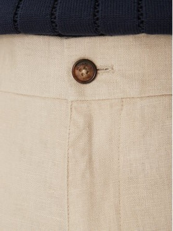 MICHAEL Michael Kors Chinosy CS5304BBEY Beżowy Straight Fit