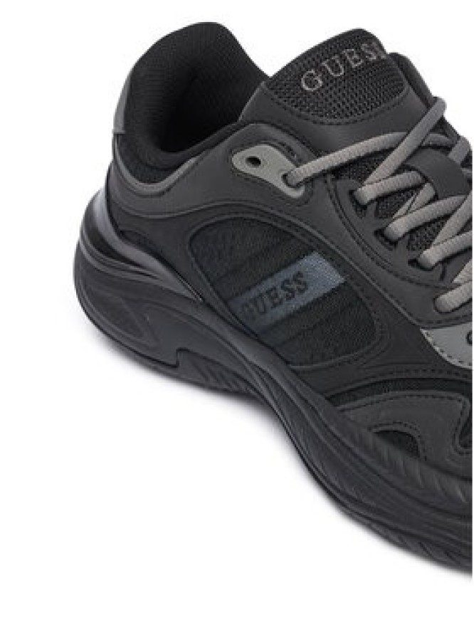 Guess Sneakersy FMTSQU ELE12 Czarny