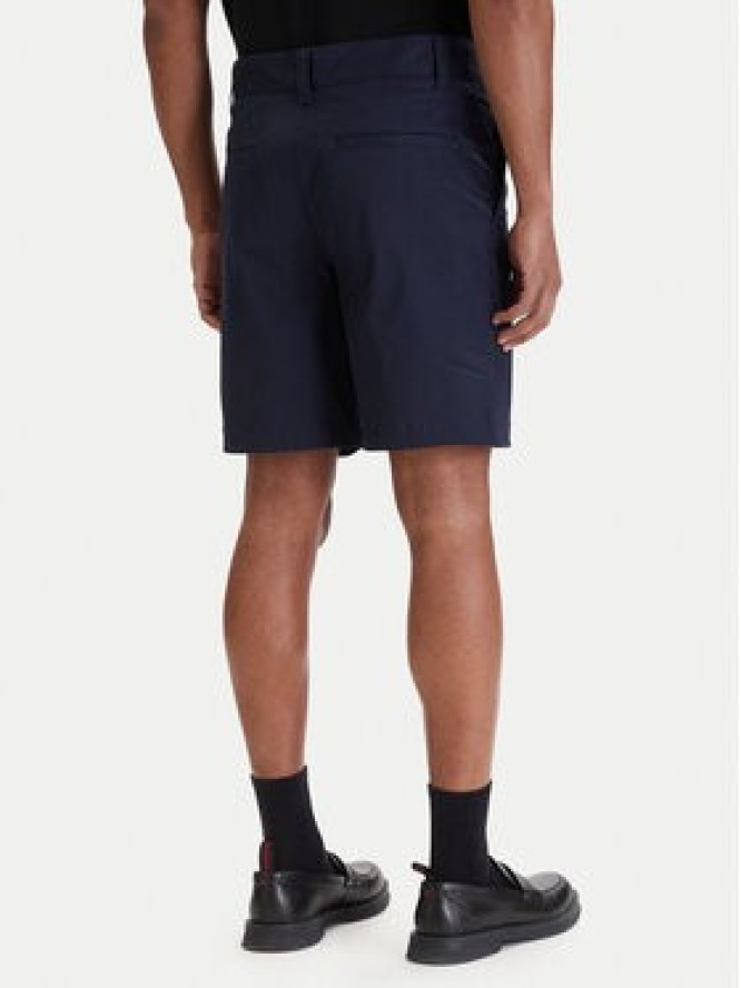 HUGO Szorty materiałowe Genar261S 50567293 Granatowy Slim Fit