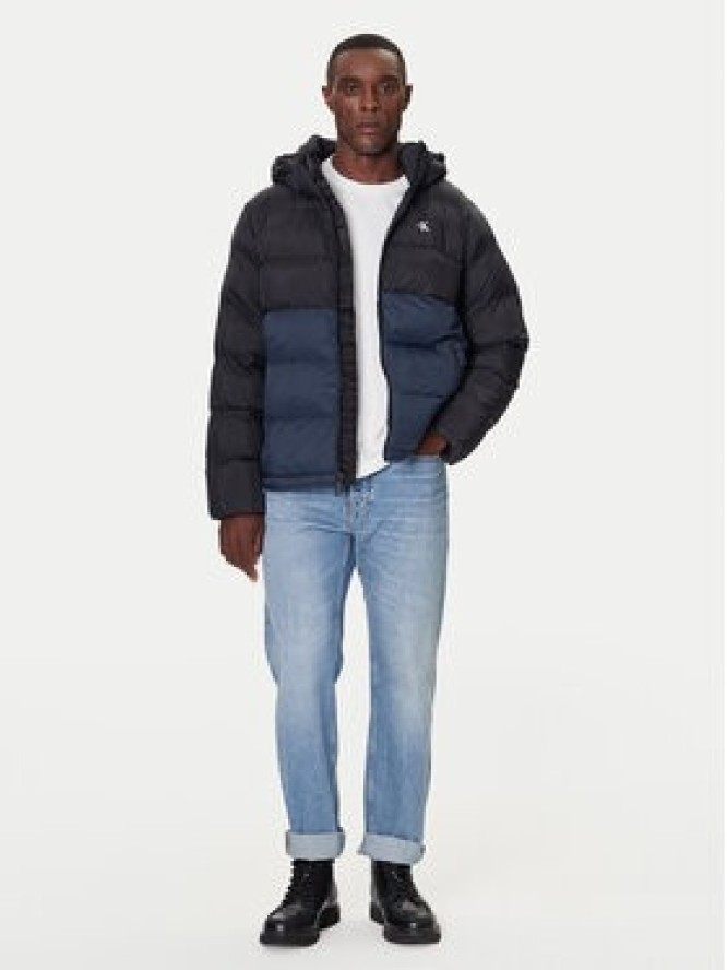 Calvin Klein Jeans Kurtka zimowa LV04RD527G Czarny Regular Fit