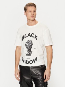 HUGO T-Shirt Dostalgi 50530684 Beżowy Relaxed Fit