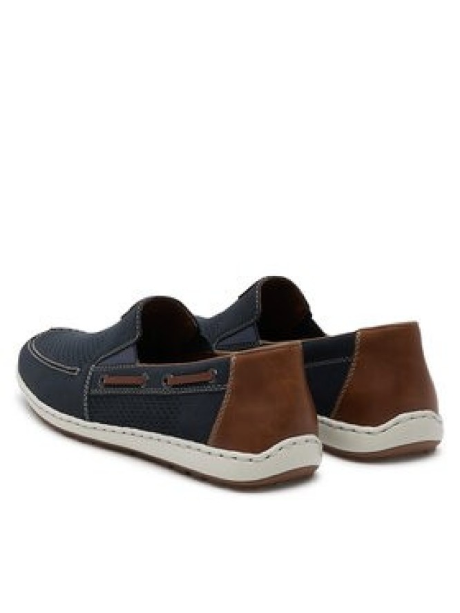 Rieker Półbuty 08866-15 Granatowy