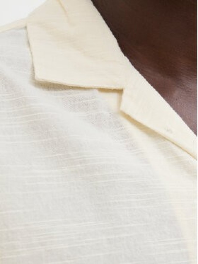 Jack & Jones Koszula Luke 12271108 Écru Relaxed Fit