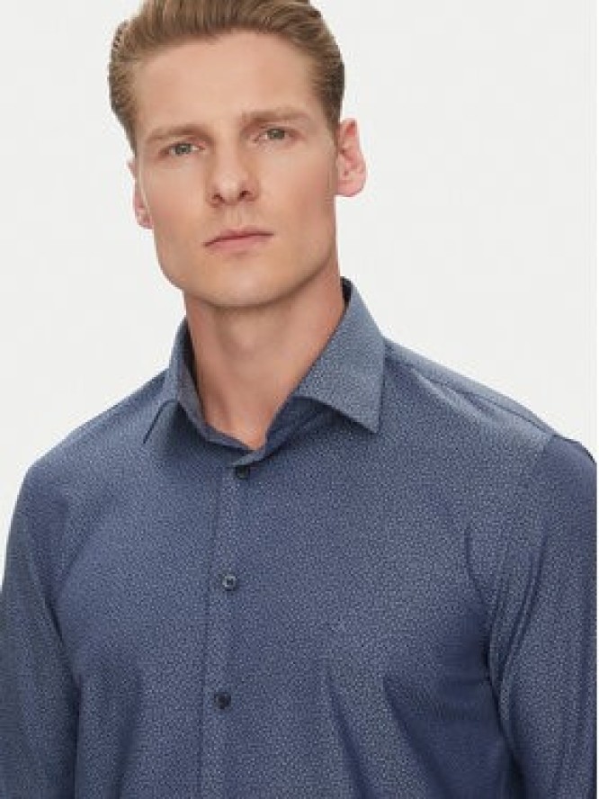 Calvin Klein Koszula K10K114311 Granatowy Regular Fit