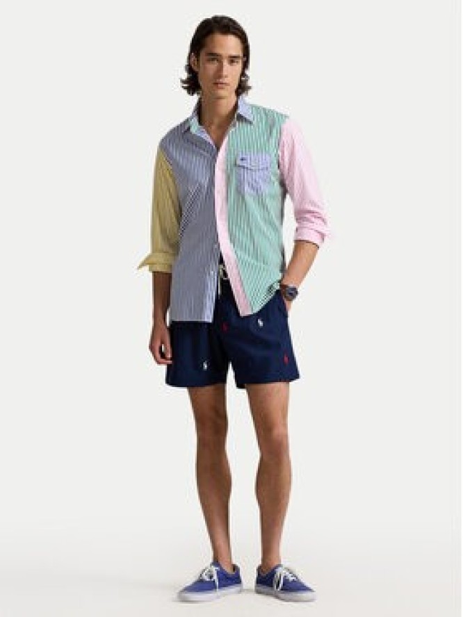 Polo Ralph Lauren Szorty materiałowe 710957786001 Granatowy Classic Fit