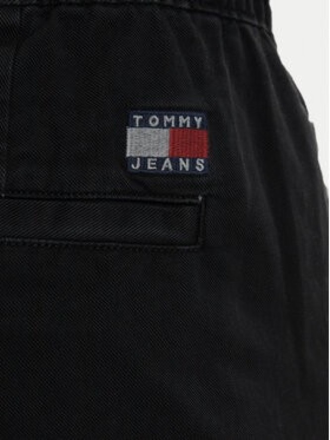 Tommy Jeans Joggery DM0DM22819 Czarny Tapered Fit