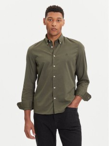Marc O'Polo Koszula 528 7268 42342 Zielony Regular Fit
