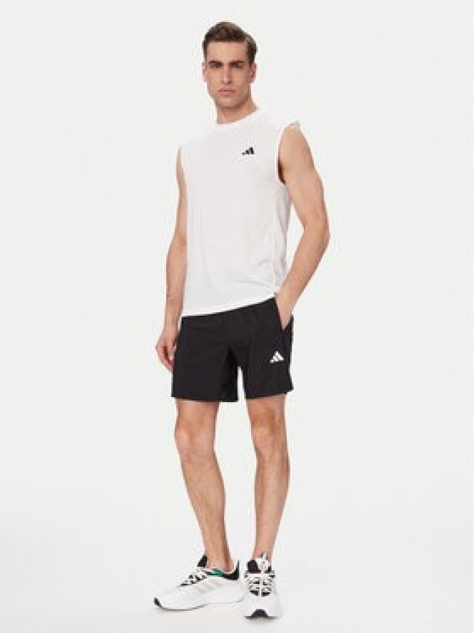 adidas Koszulka techniczna Workout Essentials Feelready KD5424 Biały Regular Fit