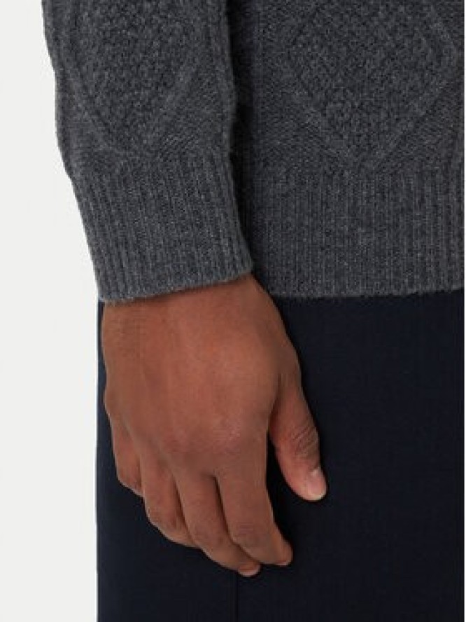 Tommy Hilfiger Golf MW0MW40914 Szary Regular Fit