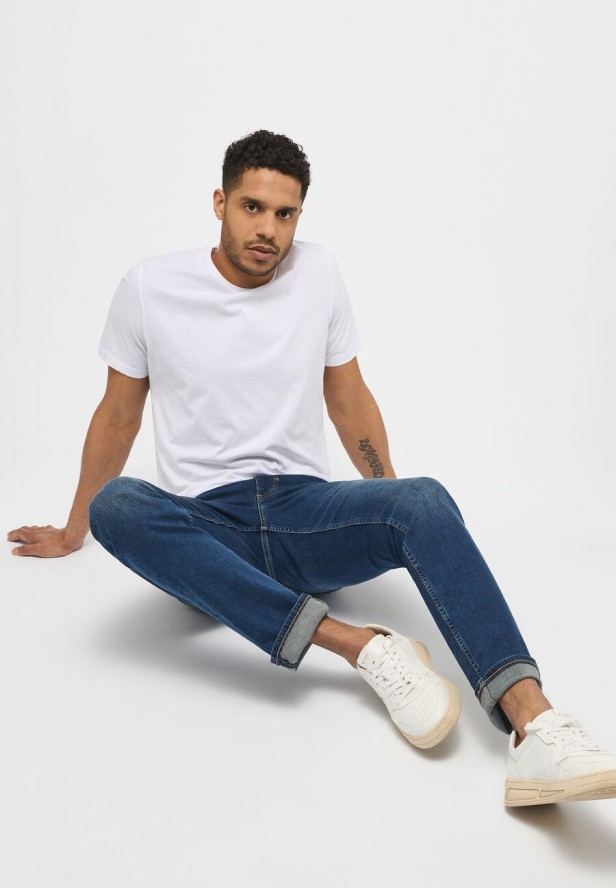 MUSTANG WASHINGTON MĘSKIE SPODNIE JEANSOWE DENIM BLUE 1007640 5000 881