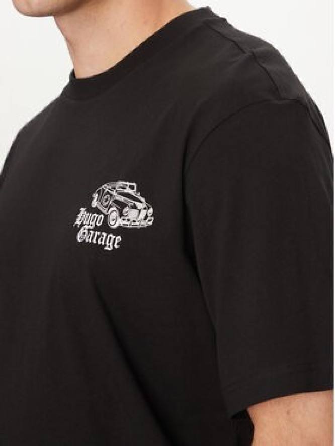 HUGO T-Shirt Natopu 50536104 Czarny Regular Fit