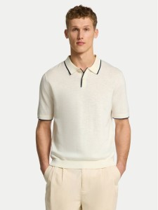 Selected Homme Sweter 16096391 Beżowy Regular Fit