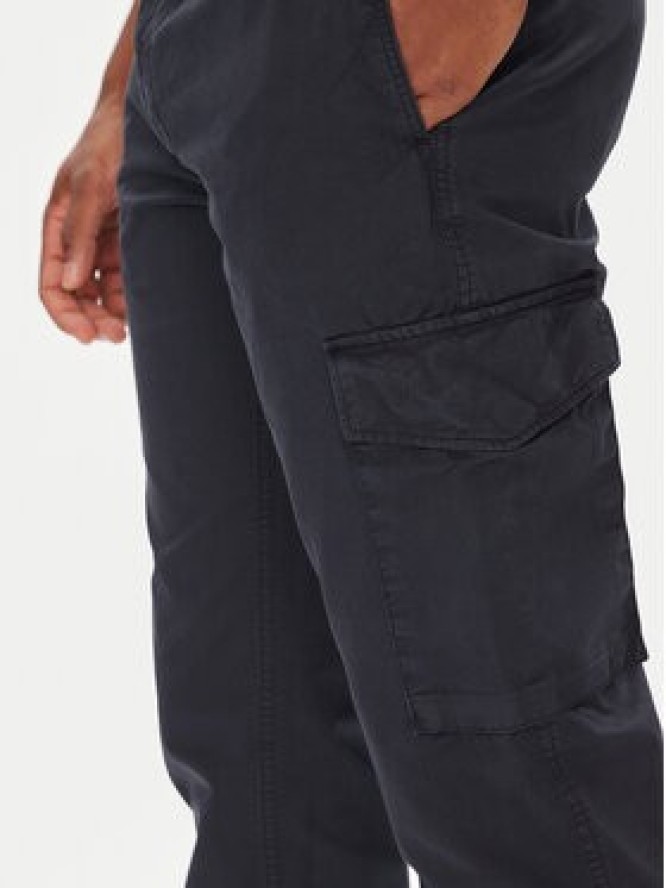 Tommy Hilfiger Spodnie materiałowe Denton MW0MW39695 Granatowy Straight Fit