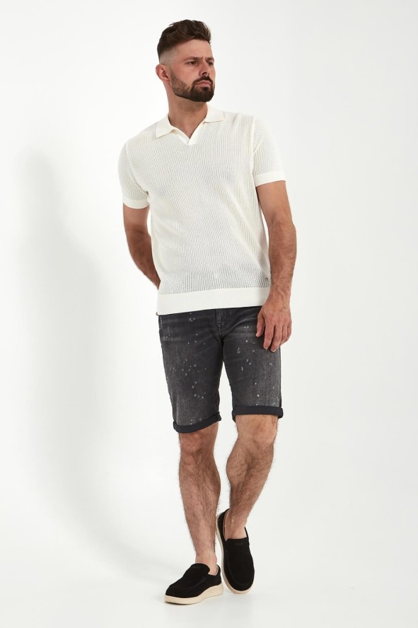 Szorty jeansowe męskie KARL LAGERFELD