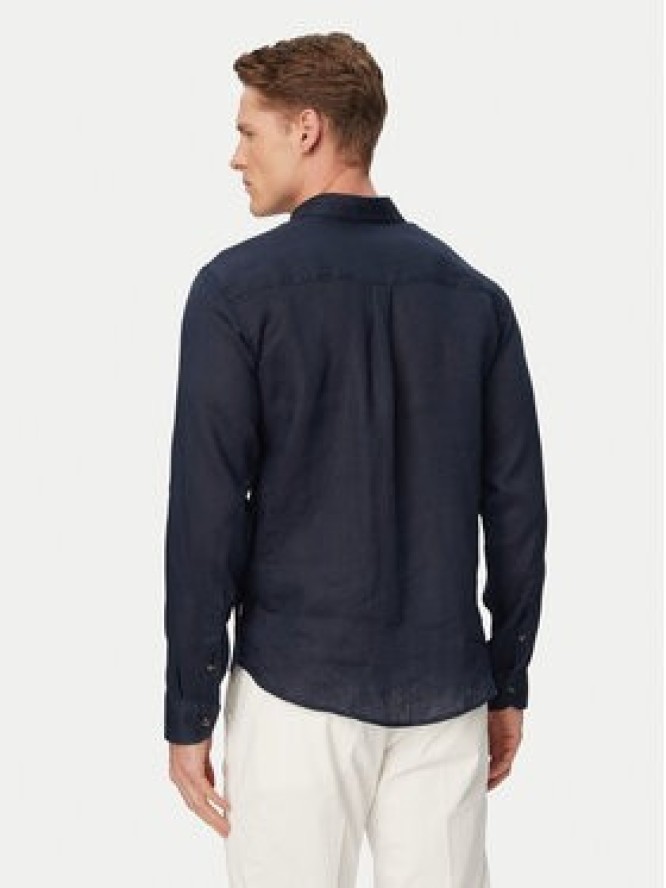 Aeronautica Militare Koszula 261CA1321UCT03089 Granatowy Regular Fit