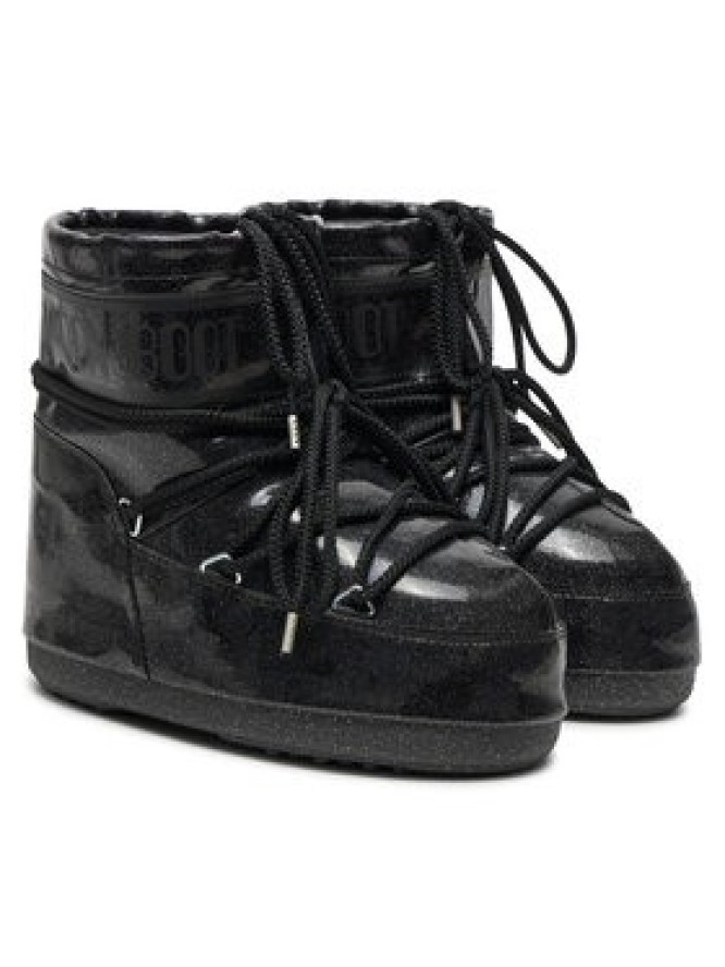Moon Boot Śniegowce Icon Low Glitter 80D1409440 Czarny