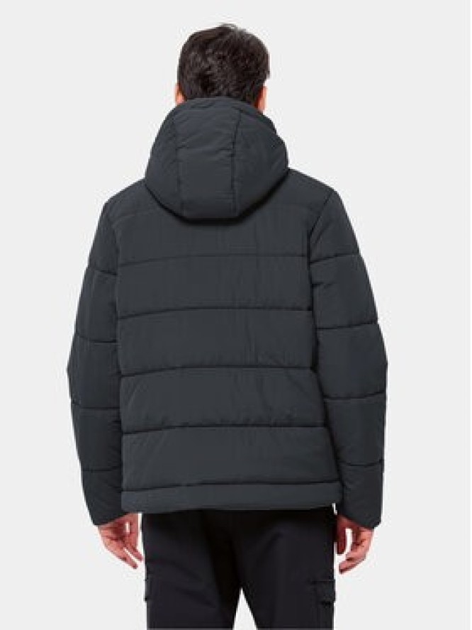 Jack Wolfskin Kurtka zimowa Karolinger Jkt 1207831 Czarny Regular Fit