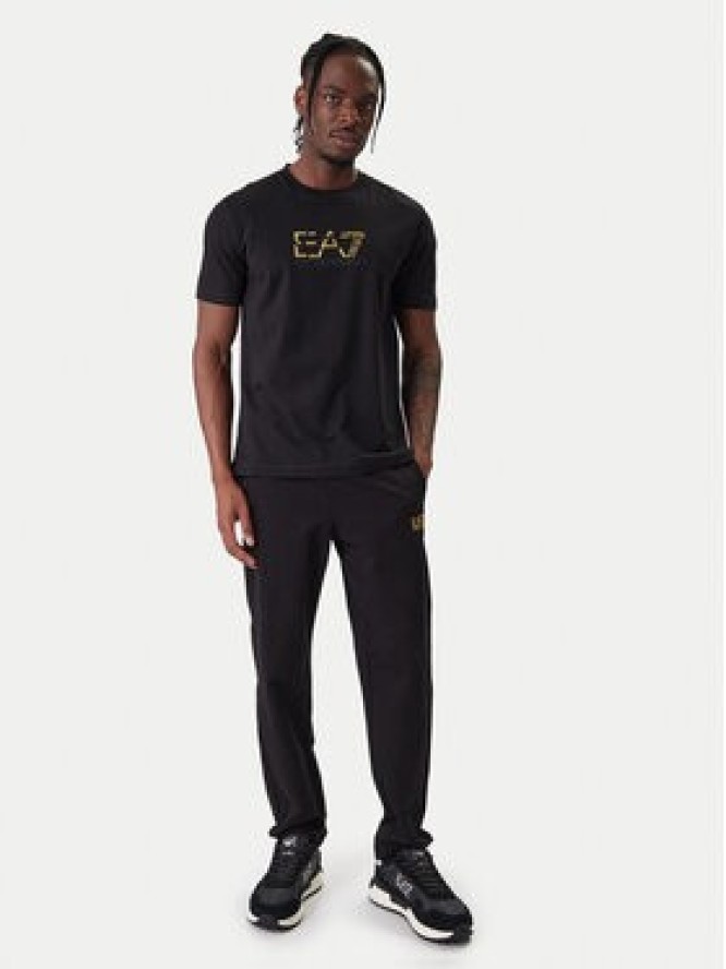 EA7 Emporio Armani T-Shirt 7M001562 AF17789 UC001 Czarny Regular Fit