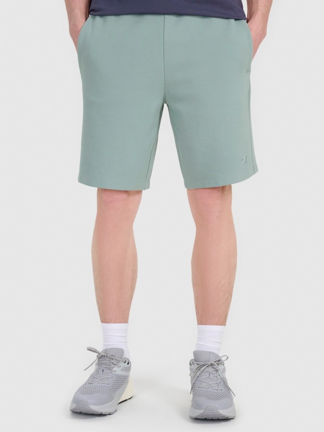 4F Spodenki dresowe męskie - khaki S