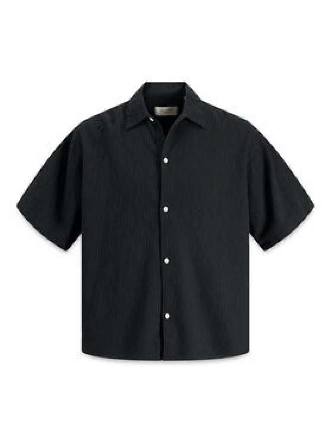 Jack & Jones Koszula Montauk 12293555 Czarny Relaxed Fit