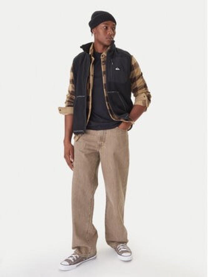 Quiksilver Kamizelka EQYPF03067 Czarny Regular Fit