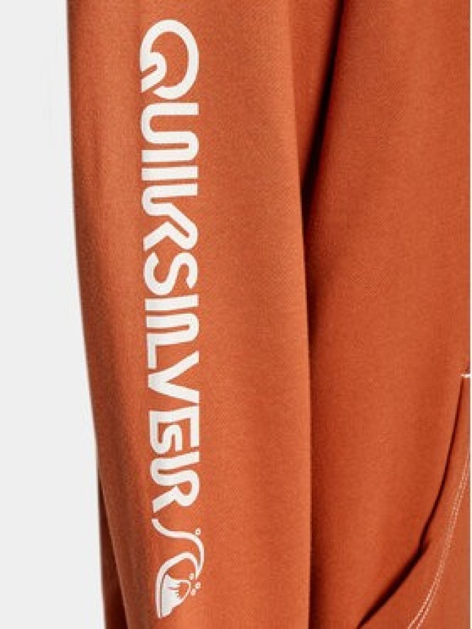 Quiksilver Bluza The Original Otlr EQYFT04794 Pomarańczowy Regular Fit
