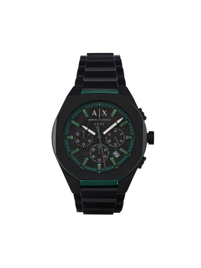 Armani Exchange Zegarek Sync AX4294 Czarny