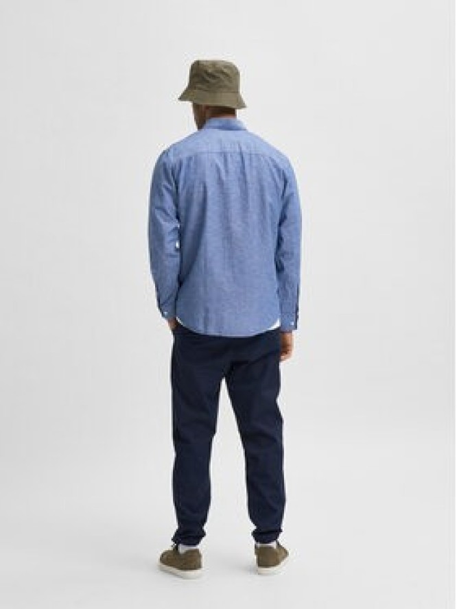 Selected Homme Koszula 16078867 Niebieski Slim Fit