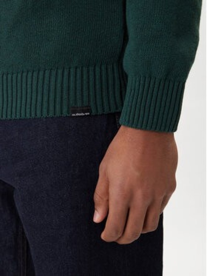 Quiksilver Sweter Salt Water EQYSW03326 Zielony Regular Fit