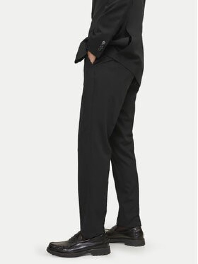 Jack & Jones Spodnie garniturowe Franco 12199893 Czarny Super Slim Fit