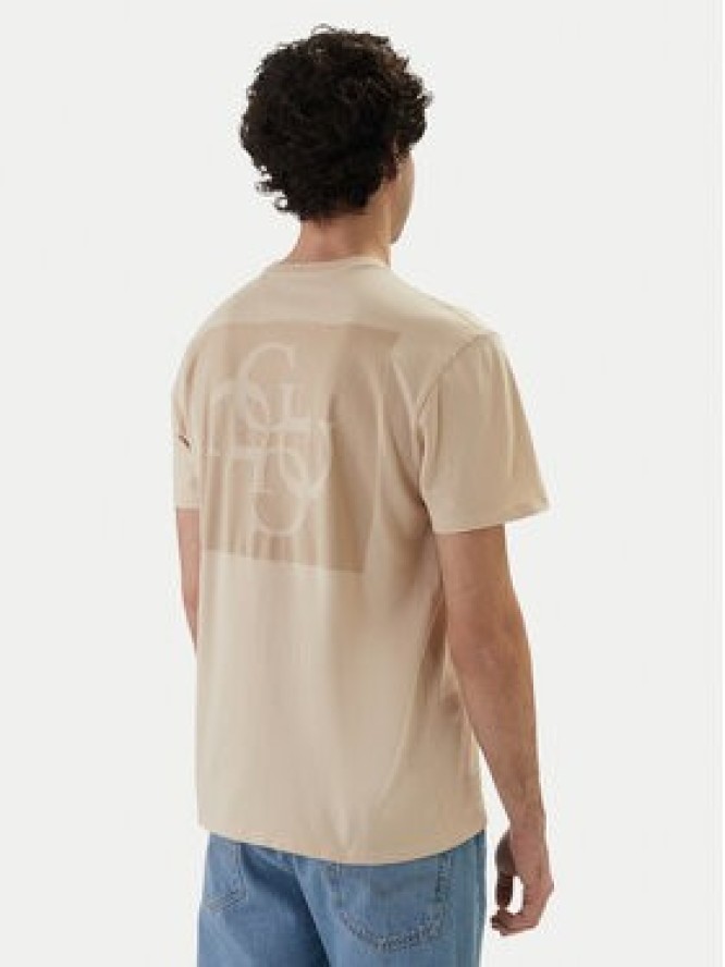 Guess T-Shirt M6GI27 K3249 Beżowy Regular Fit