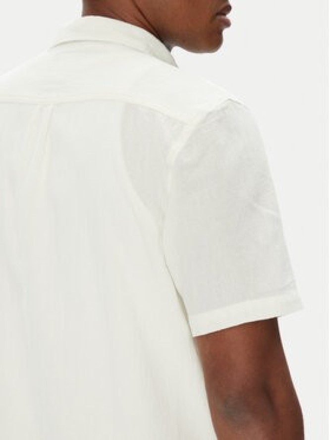 Quiksilver Koszula Time Box EQYWT04622 Biały Regular Fit