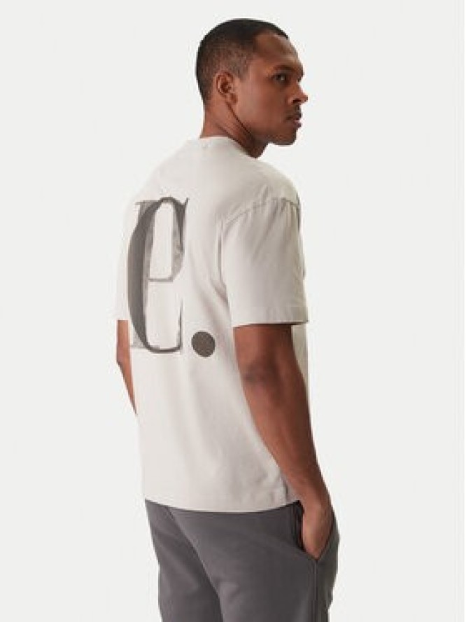 C.P. Company T-Shirt 20CMTS087A005100W Beżowy Regular Fit