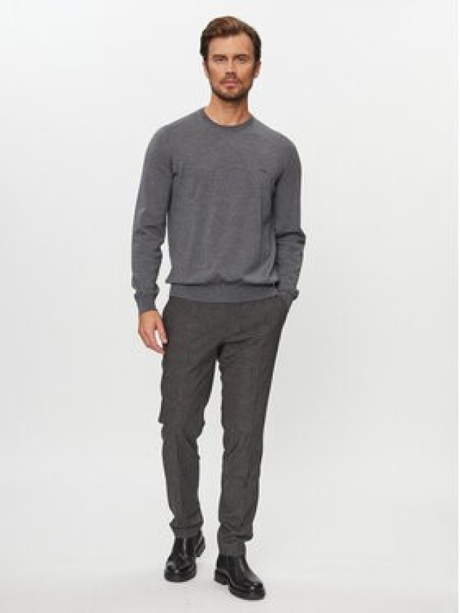 Boss Sweter Botto-L 50476364 Szary Regular Fit