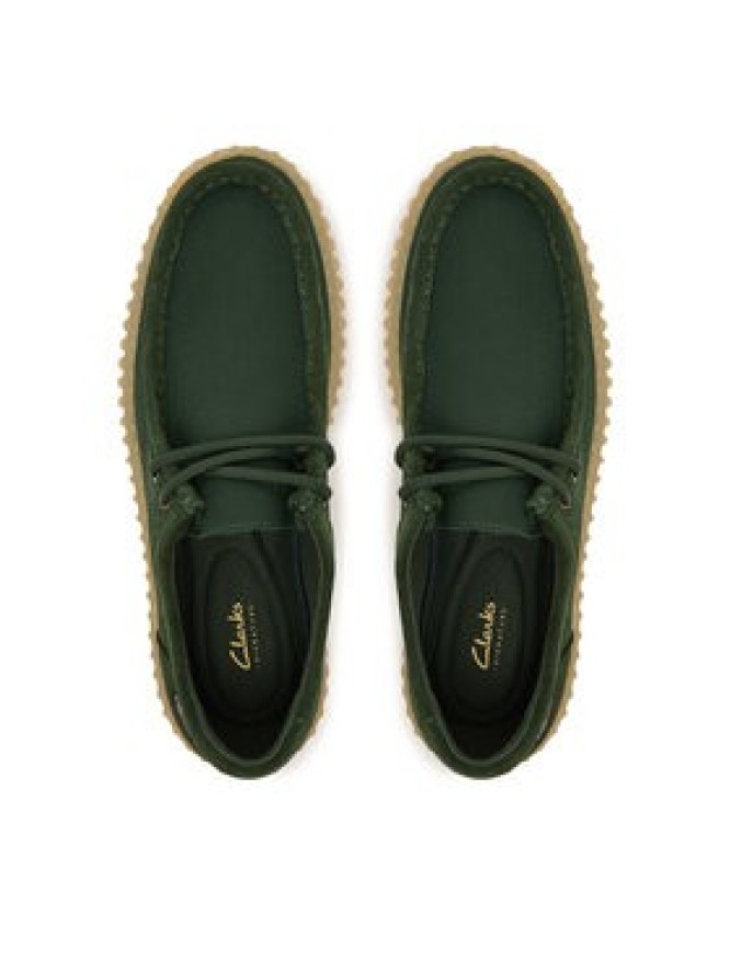 Clarks Półbuty Torhill Lo 26186160 Zielony