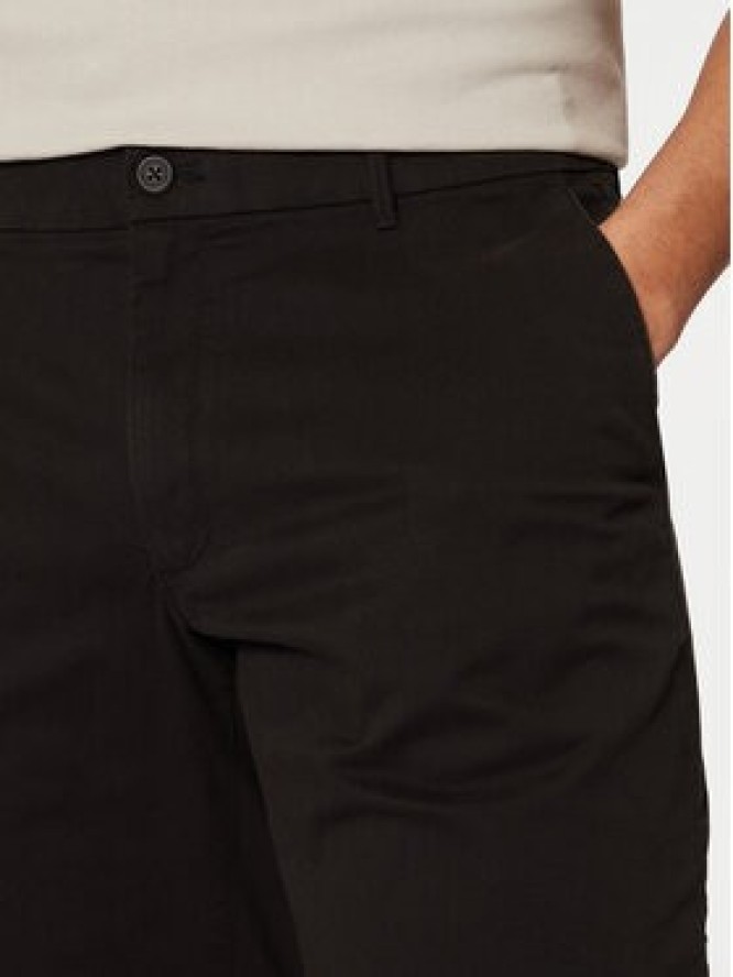 Calvin Klein Szorty materiałowe Modern Twill K10K114063 Czarny Slim Fit