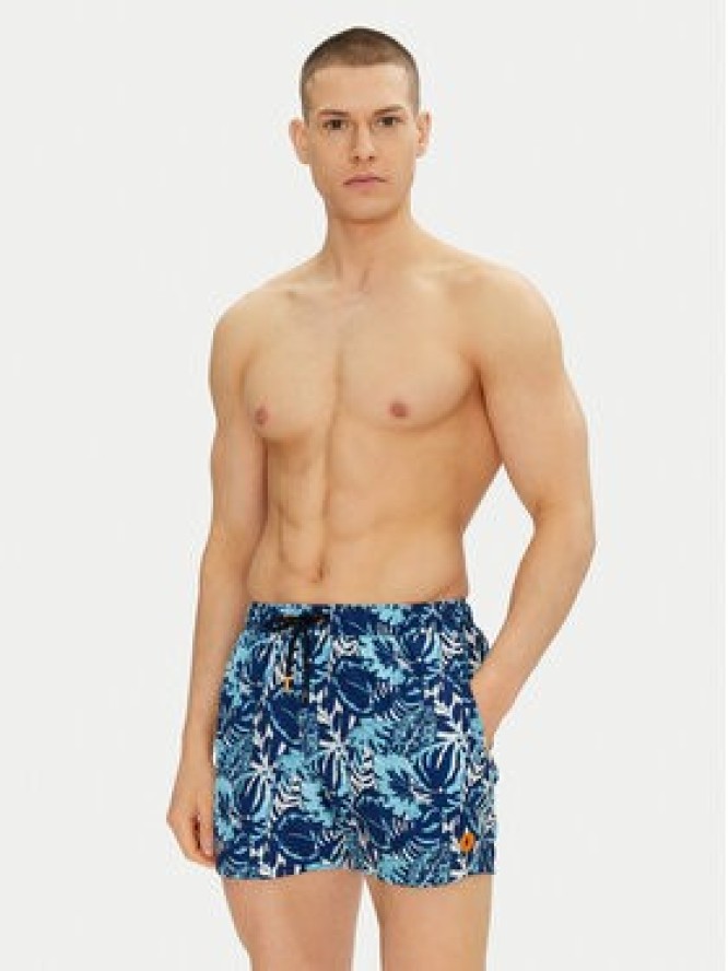 Save The Duck Szorty kąpielowe DW1222M SIPO20 Niebieski Regular Fit