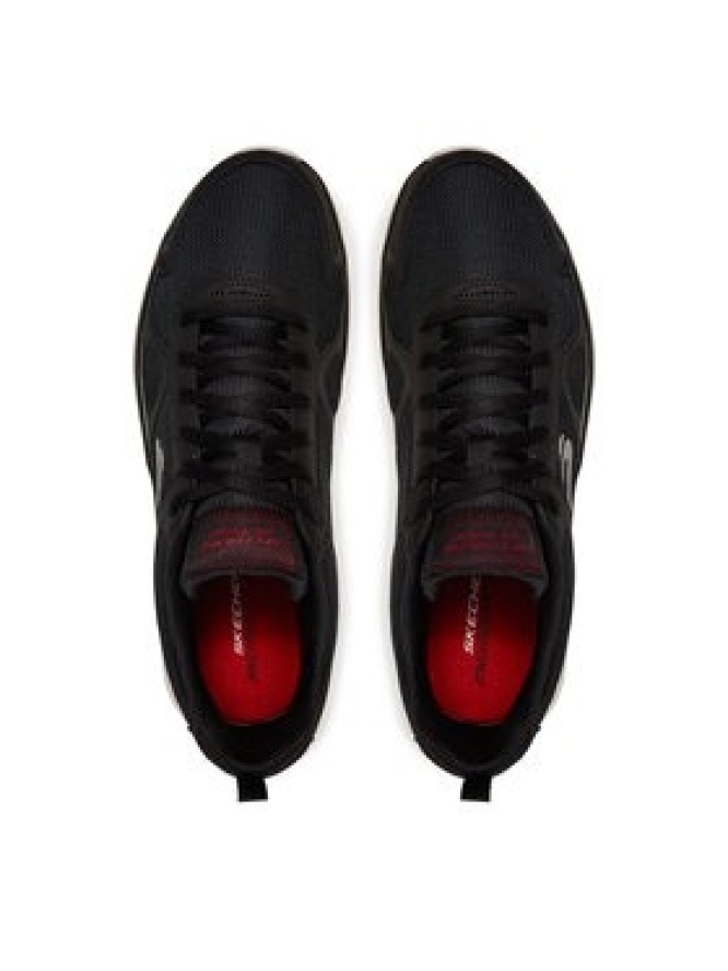 Skechers Sneakersy Scloric 52631/BKRD Czarny