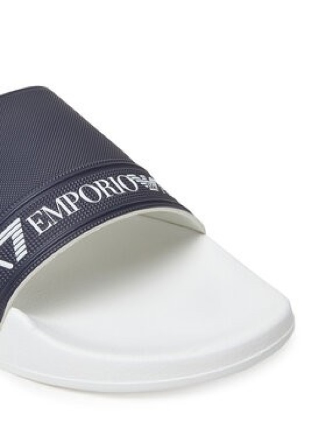 EA7 Emporio Armani Klapki 7X000110 AF15128 M0114 Granatowy