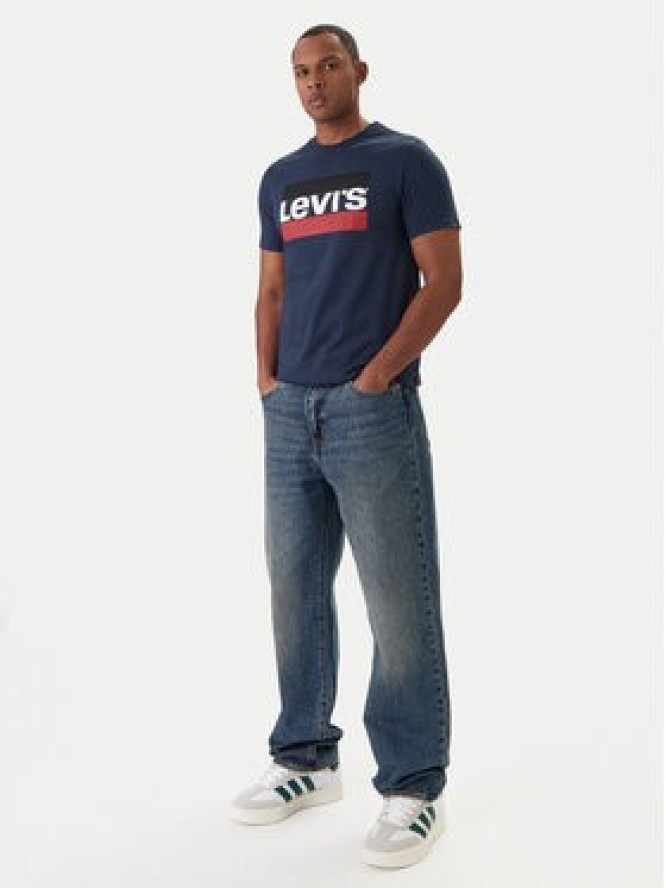 Levi's® T-Shirt Sportswear Graphic Tee 39636-0003 Granatowy Regular Fit