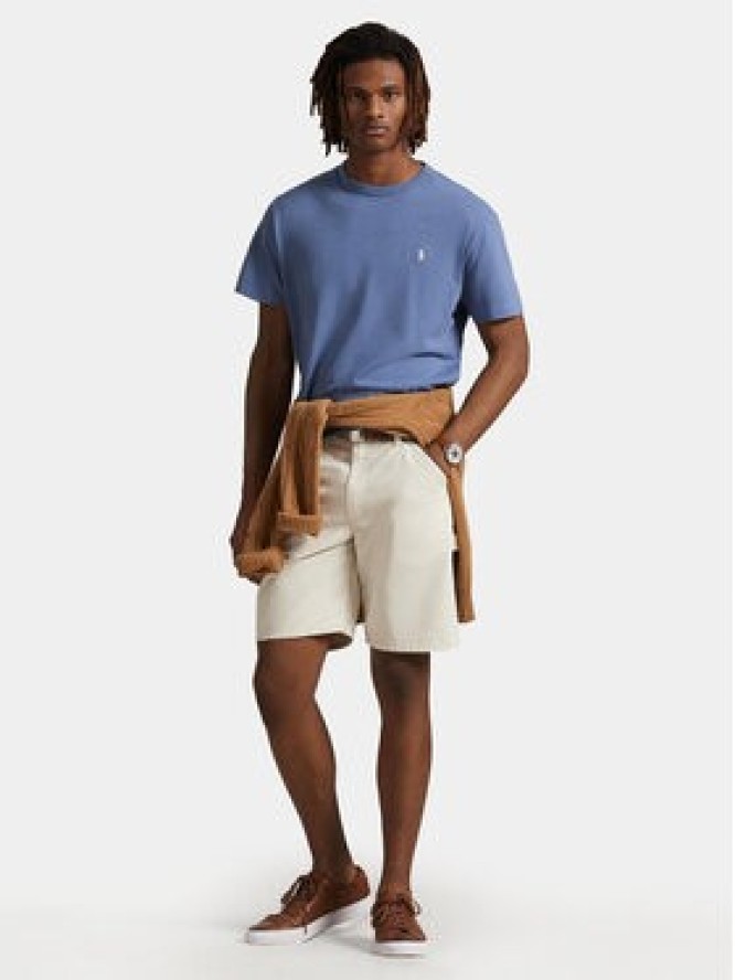 Polo Ralph Lauren T-Shirt 710916698029 Niebieski Regular Fit