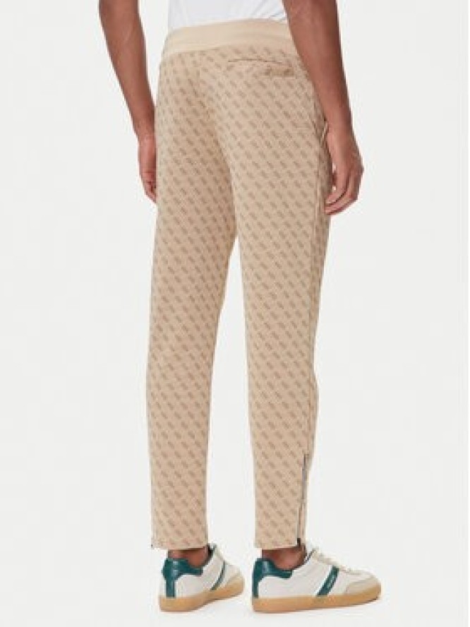 Guess Spodnie dresowe Z2BB05 K7122 Beżowy Regular Fit